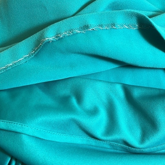 Tahari ASL Green Plus Size Dress - Picture 13 of 14